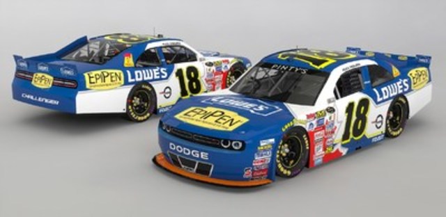 Lowe's Canada est fière de s'associer au pilote automobile bien connu Alex Tagliani et à sa voiture no 18 de Tagliani Autosport dans la série NASCAR Pinty's 2017