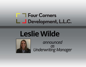 Four Corners Development Announces Leslie Wilde Has Joined the Team as Underwriting Manager