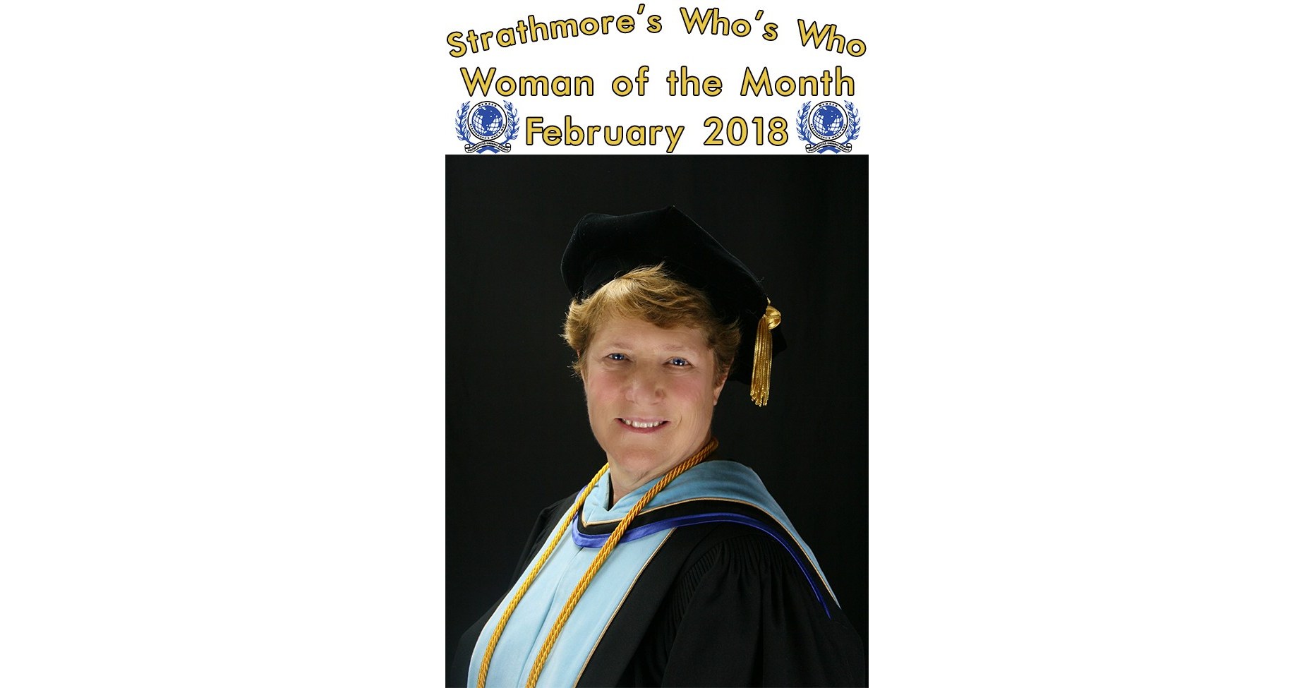 Dr. Barbara R. Taber to be Honored as Strathmore's Who's Who Woman of the Month, Inducted Into 2018 Top Female ... - PR Newswire (press release)