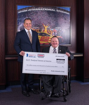 Penske Automotive Group Donates More Than $1 Million to Paralyzed Veterans of America