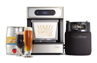 The award-winning Pico craft beer brewing appliance, from PicoBrew, showcased at the International Home + Housewares Show 2017. Fully automated with a sleek, compact and modern design, PicoBrew has created a new appliance category that is making the craft brewing process easier and more precise, with consistent fresh tasting, high quality results.