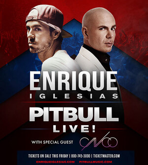 Enrique Iglesias And Pitbull Live! Sharing The Stage For Co-Headlining Summer Tour