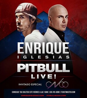 ¡Enrique Iglesias y Pitbull en Vivo! Comparten el escenario en una gira conjunta de verano