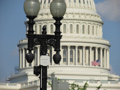 Lear Corporation's roadside equipment deployed and operational in Washington D.C. is one of over 20 deployment sites using Lear's V2X technology