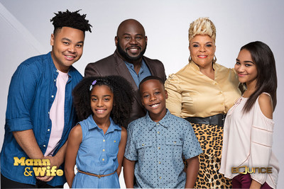 David Mann, Tamela Mann and company bring a new assortment of hysterical family situations and laughs in the third season of their hit Bounce comedy series Mann & Wife.  Bounce will double the fun by kicking off season three with two new original episodes back-to-back 9:00-10:00 pm (ET) on Tuesday, March 28. All-new Mann & Wife episodes will continue to premiere Tuesday nights at 9:00 pm (ET) through the spring on Bounce.