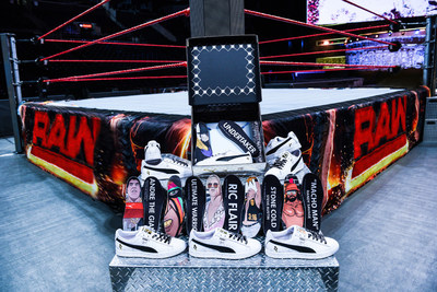 Foot Locker will release a collection of Puma product, featuring exclusive art of six WWE Legends: "Stone Cold" Steve Austin, The Ultimate Warrior, "Macho Man" Randy Savage, Ric Flair, Andre the Giant and Undertaker.