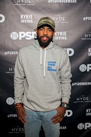 Kyrie Irving's LA Event Celebrates Sale Of His 100,000th Pair Of Signature PSD Underwear