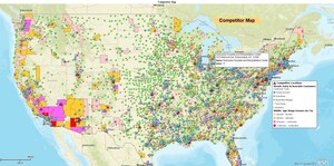 SpatialTEQ Inc.'s Map Business Online Picked by Dow Jones for Delivery Operations Team Business Mapping