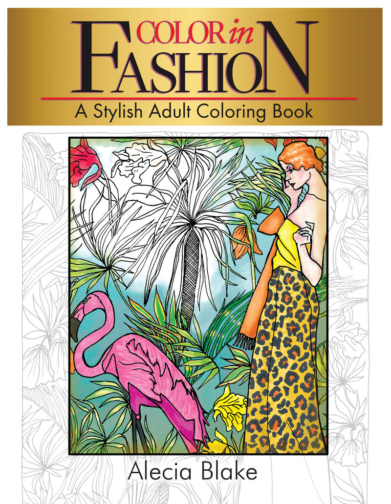 Download Color In Fashion: New Adult Coloring Book Fills Fashion Niche