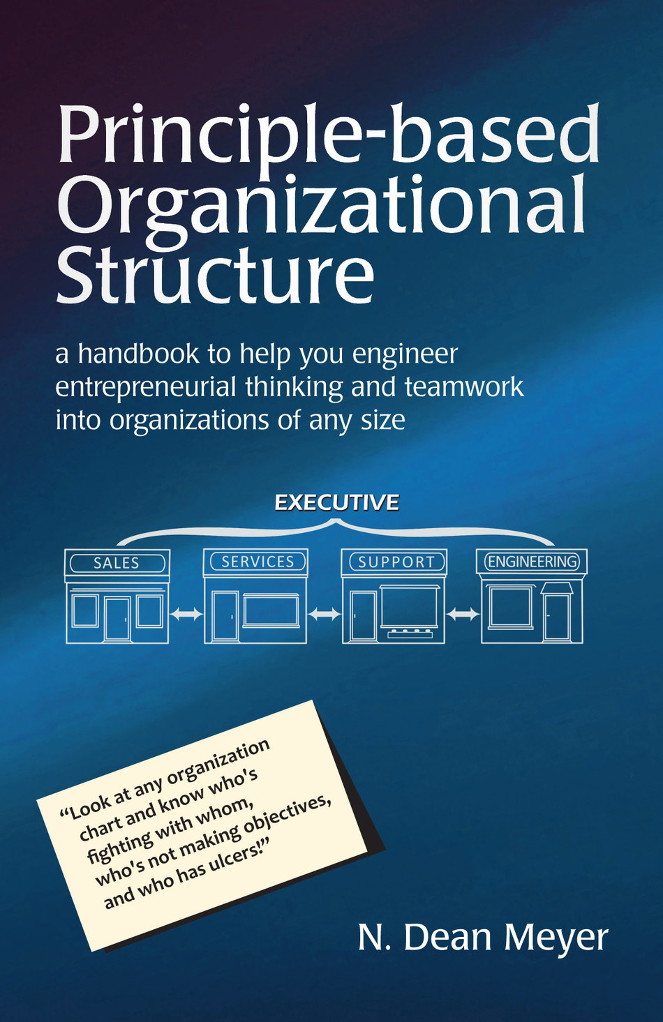 New Business Book on Organizational Structure by Author Dean Meyer