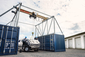 Konecranes new CXT Explorer brings overhead crane safety, productivity and cost advantages to remote and temporary locations