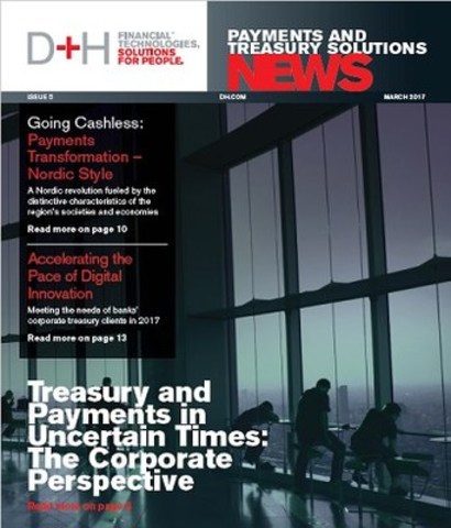 D+H Payments and Treasury Solutions News, March 2017 (CNW Group/DH Corporation)
