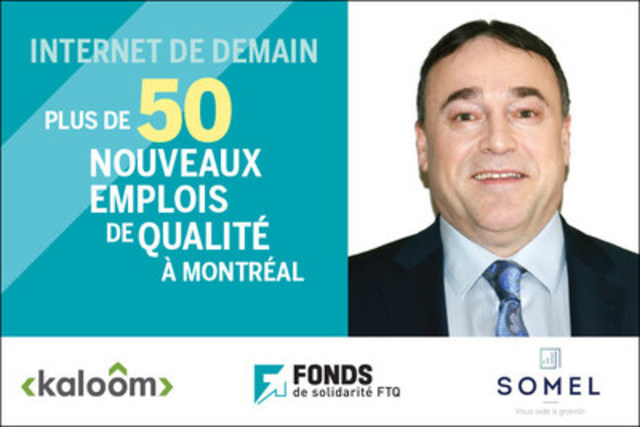 Internet de demain : Investissements totaux de 14 M$ CA dans Kaloom et création de 50 emplois technologiques à Montréal