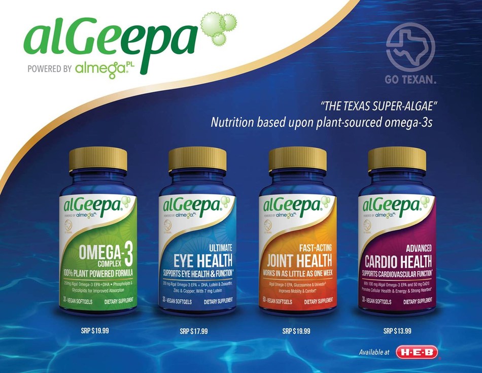 alGeepa, the Vegan Omega-3 Supplement Line, Hits Shelves ...