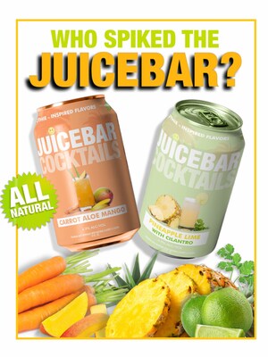 Carolina Global Brewing Launches All-Natural Ready-To-Drink Adult Beverage: JUICEBAR COCKTAILS