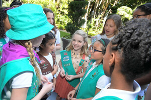 Gifted Star Mckenna Grace Becomes A Girl Scout