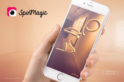 SpinMagic Lets People Draw in Playful AR Using Only an iPhone