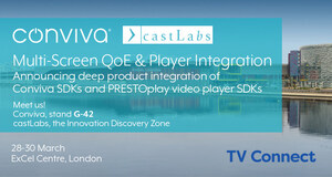 Conviva and castLabs Announce the Integration of Conviva's SDK into castLabs' PRESTOplay Video Player SDKs