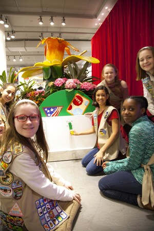 Girl Scouts of the USA Celebrates Girls' Legacy of Civic Engagement at 2017 Macy's Flower Show®