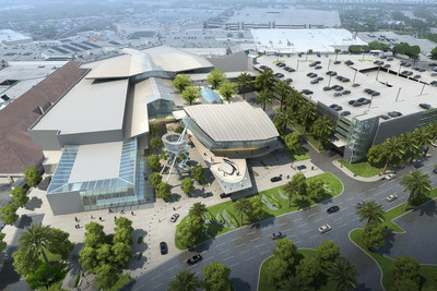 Aventura Mall's new 315,000 square-foot wing is scheduled to debut in late 2017. Its three key design points - transparency, connectivity and integration - will provide a completely unique experience for visitors. An 84-foot by 50-foot glass wall at the entrance will offer panoramic views of the surrounding landscape.