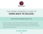 New Rasmussen College Guide to Help Address Key Concerns Many Have About Going Back to College