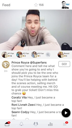 Latin Superstar Prince Royce Asks One Lucky Fan to Become "Roadie for a Day" on His Upcoming Tour
