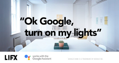 Ok Google, turn on my lights\