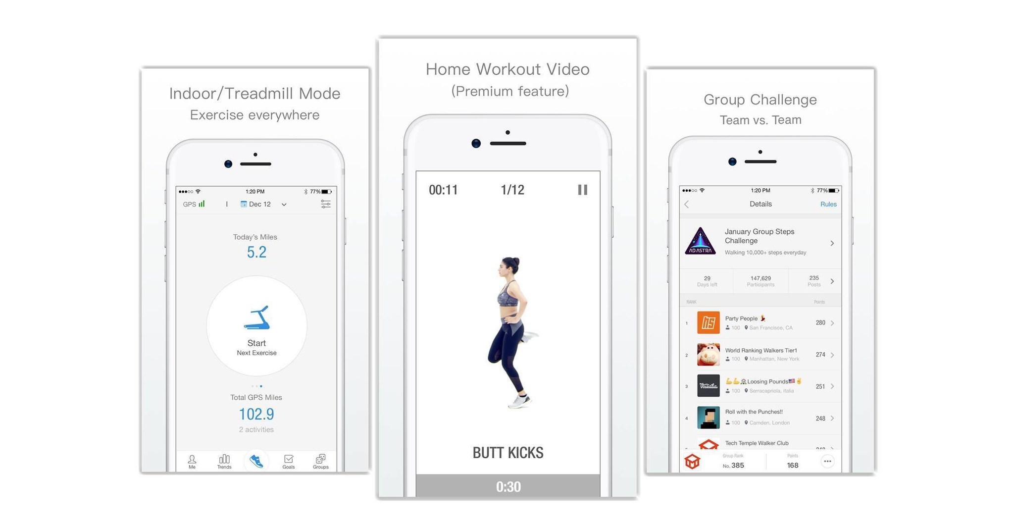 Pacer Pedometer's Latest Update Adds Teambased Challenges, plus Video