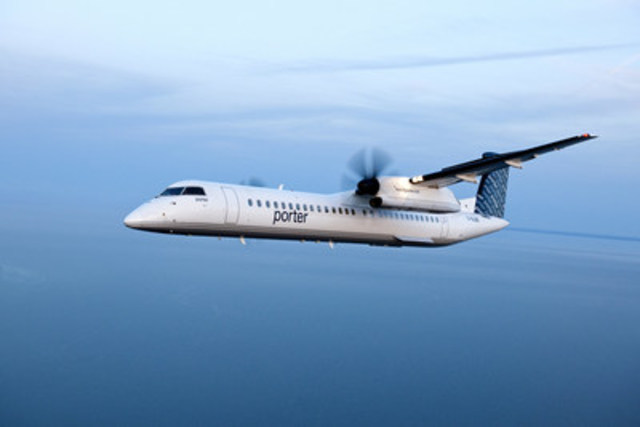 Bombardier Q400 Aircraft Continues to Support Porter Airlines' Growth