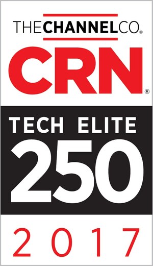 CB Technologies Named One of 2017 Tech Elite Solution Providers by CRN®