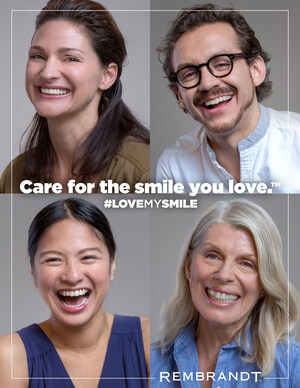 REMBRANDT® Encourages Consumers To Celebrate Their One-Of-A-Kind Smiles With Brand Refresh