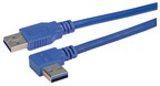 L-com Introduces New Angled USB 3.0 Type-A Cable Assemblies
