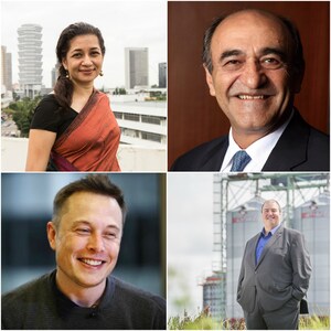 Dr. Harley Seyedin and Elon Musk among Four Selected by the Committee of Nobel Laureates in Peace and Economics as Winners of the 2017 Oslo Business for Peace Award