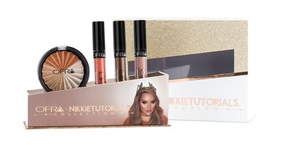 OFRA x NIKKIETUTORIALS Limited Edition Collection featuring three luscious liquid lipsticks and one super pigmented highlighter trio. A collection perfect for every skin tone to dare you to do your makeup in a whole new way.