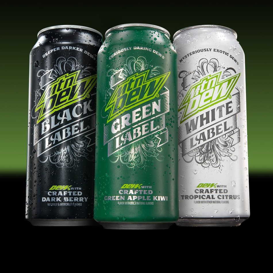 Mtn Dew® Label Series Brings Two New Unique Premium Beverages - Mtn Dew ...