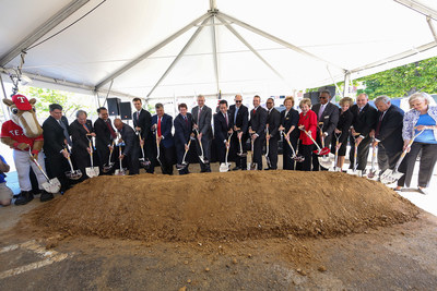 The Cordish Companies and the Texas Rangers joined Arlington Mayor Jeff Williams, Arlington City Council, and community and business leaders from Tarrant County and the City of Arlington to celebrate the groundbreaking of Texas Live!. The project is part of a greater $4 billion vision for the Arlington Stadium District that includes the Rangers new $1 billion ballpark and the preservation of Globe Life Park and will set a gold standard for sports and entertainment districts across the country.