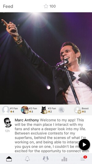 Marc Anthony Launches Mobile App via escapex Platform