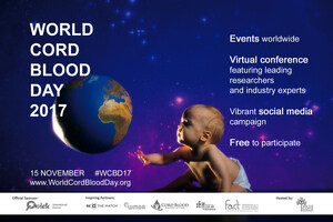 Inaugural Event, World Cord Blood Day 2017, Highlights Non-Controversial Source of Stem Cells