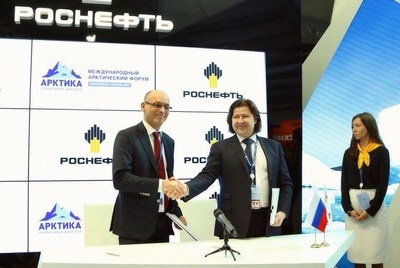 劳模公司与俄罗斯石油公司签署合作协议