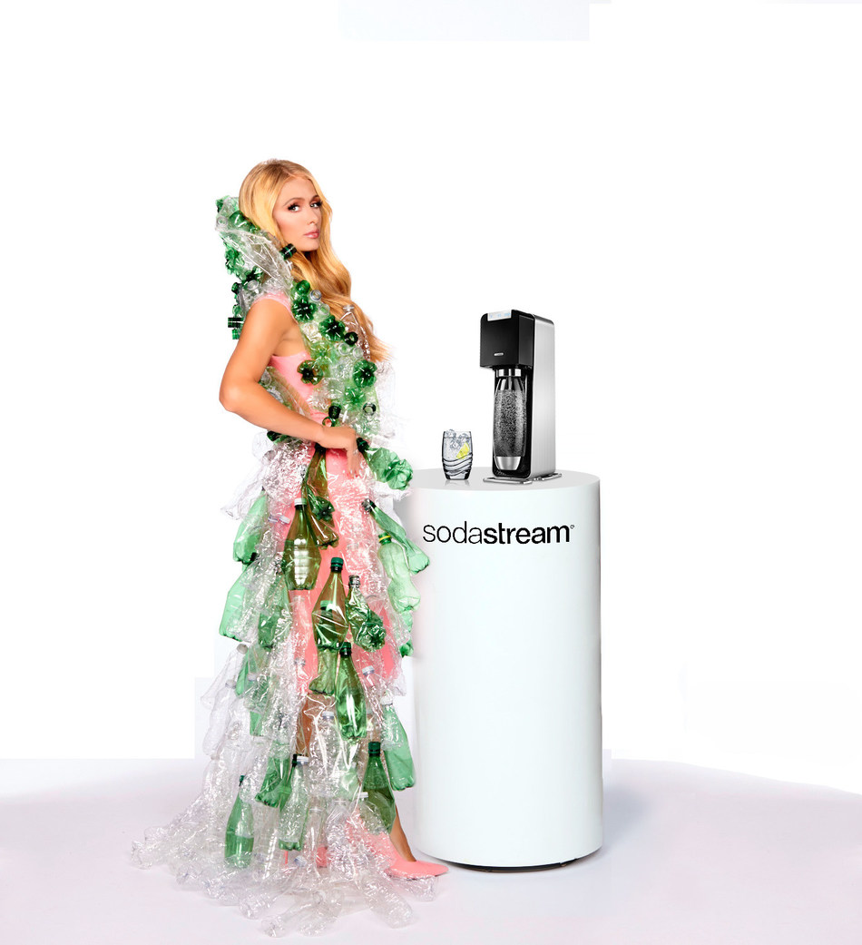 SodaStream International Ltd. announced today that it was the brand behind NanoDrop; a fun new April Fools' marketing campaign featuring Paris Hilton.