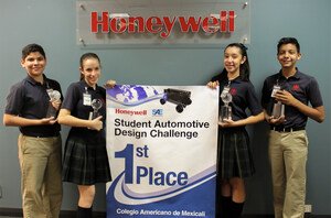 Estudiantes de México ganan desafío global de diseño automotriz patrocinado por Honeywell