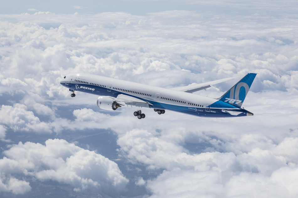 Αποτέλεσμα εικόνας για Boeing 787-10 Dreamliner completes first flight