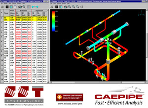 SST Systems Inc. releases CAEPIPE v8.00