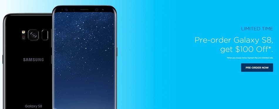 C Spire began customer pre-orders today for the all new Samsung Galaxy S8 and S8+ touchscreen smartphones, which feature the world