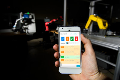 Tend in.control(TM) ("intelligent control") software is the first hardware-agnostic smart cloud robotics platform that allows manufacturers to remotely control, monitor and analyze the performance of their robots and production equipment from their mobile devices.