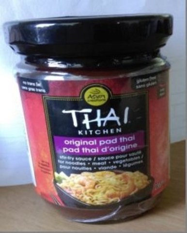 RECALL NOTICE: Thai Kitchen Original Pad Thai Stir-fry Sauce 236 mL jars