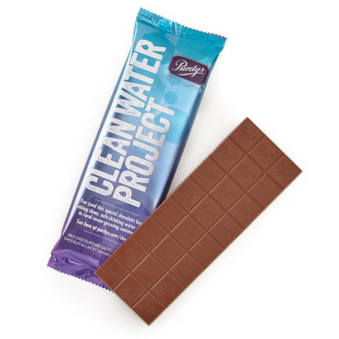 Purdys' 'Clean Water Project' chocolate bar launches for Earth Month