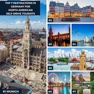 Top 7 Destinations in Germany for North American Self-Drive Tourists