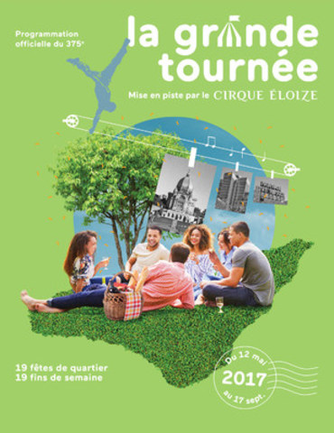 Montréal's 375th anniversary - La Grande Tournée celebrates Montréal: 19 boroughs in 19 weekends!