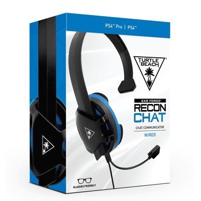 Get MORE for your money with the Turtle Beach RECON CHAT gaming headset for PS4(TM). The RECON CHAT offers gamers better sound and more features for the same price as replacing the chat headset that came with your PS4(TM). Hear everything. Defeat Everyone!